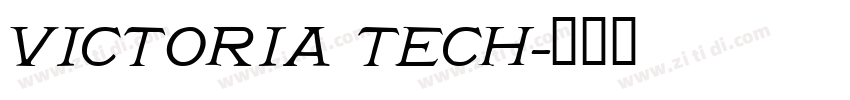Victoria Tech字体转换